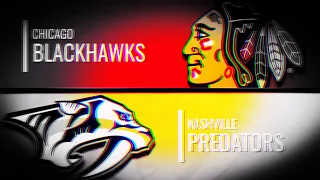 CHICAGO BLACKHAWKS VS NASHVILLE PREDATORS 4/3/21