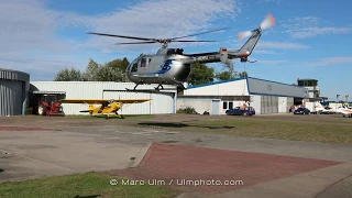 Eurocopter MBB Bo-105 CBS-5 FULL START UP and TAKE OFF