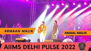 girl gone crazy @ArmaanMalikOfficial at aiims delhi pulse 2022 @amaalmallikmusic | @LavneeshVlogs