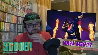 Mark Reacts to SCOOB! Trailer #2  'Blue-Falcon & Dynomutt'