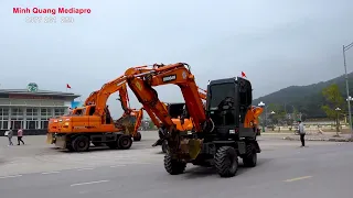 oto máy xúc số 1 yên Dũng