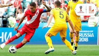 ¡Revive el gol de Paolo Guerrero ante Australia! | Perú vs Australia