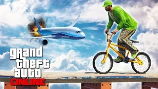 ВОДНЫЙ BMX ПАРКУР И НЕПРОХОДИМАЯ ДОРОГА НЕУДАЧ ► GTA 5 ONLINE (Угар)