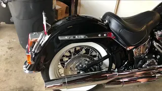 2018 Softail Deluxe Cobra Neighbor Hater Slip on mufflers