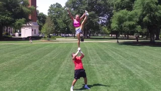 University of Alabama Quad Stunting