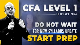 CFA Level 1 2024 | CFA Level 1 February 2024 Exam Preparation Strategy