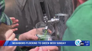 Kick-off to St. Patrick's Day: Coleman's celebrates its annual Green Beer Sunday