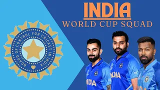 Final India T20 World Cup Squad 2024