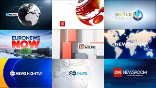 International TV News Intros 2022 / Openings Compilation (HD)