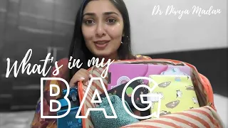 What's in my bag? **Junior residency in pediatric medicine**