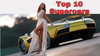 Experience the Power of the Top Ten Supercars