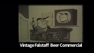 Vintage Falstaff Beer Commercial (National Tavern Month)