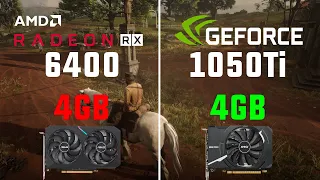 RX 6400 vs GTX 1050 Ti Test in 8 Games