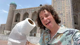 Don't forget to bring your own TOILET PAPER! Uzbekistan 🧻