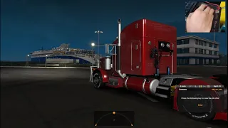 Euro Truck Simulator 2 Peterbilt Series 378 Low Roof (Truck Rims Double Trailer)