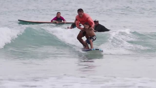 4 Yr. Old KOA EGAN  SURFING FREIGHTS BAY BARBADOS