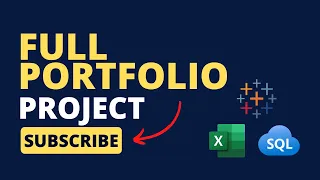 Full Data Analysis Portfolio Exercise (SQL, Excel, Tableau)