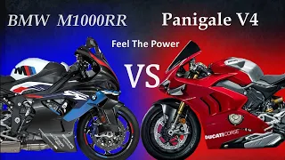 BMW M1000RR vs Ducati Panigale V4 comparison Video | m1000rr vs panigale v4 |