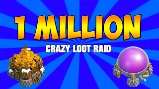 Insane Raid! OVER 1 Million Loot! - Clash of Clans