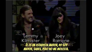 Joey Ramones y Lemmy Kilmister Entrevista Completa [Sub-Español]