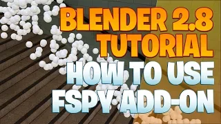 How to use fSpy add-on - Blender 2.8 Tutorial