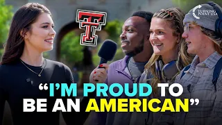 The Most PATRIOTIC College Students We've Talked To In A While 🔥🇺🇸 | Texas Tech