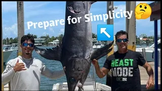 A Life Time 311 lb SWORDFISH catch and cook