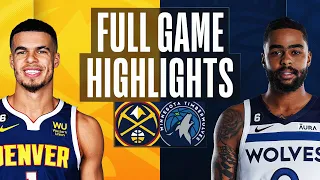 Game Recap: Timberwolves 128, Nuggets 98