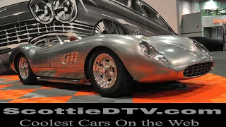 Marcel Roadster Hand Built All Aluminum Custom Car The SEMA Show 2022 Las Vegas NV