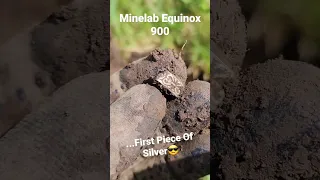 Equinox 900 First Silver Found🙌  #minelab #equinox900 #metaldetecting #detexpert #australia