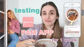 Is the PAM APP WORTH IT?! - Testing Pamela Reif 's app for a week