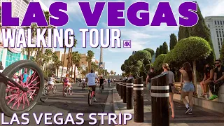 Las Vegas Strip Walking Tour 4/10/21, 4:00 PM