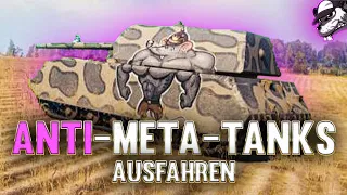 Anti-Meta-Tanks ausgefahren (Maus - T110E5 - Centurion AX) [World of Tanks - Gameplay - Deutsch]