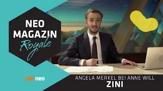 Zini das Wuslon: Merkel und das Anne Will-Interview | NEO MAGAZIN ROYALE mit Jan Böhmermann - ZDFneo