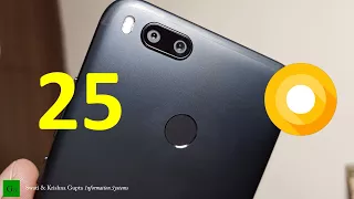 25 Android Oreo 8.0.0 Features in Xiaomi Mi A1 !!! (Tips & Tricks)