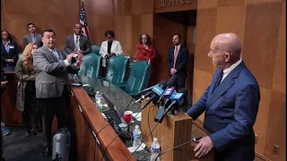 KPRC 2 Investigates reporter Mario Diaz grills Mayor Whitmire over HPD deactivated criminal case...