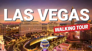 Walking the Las Vegas Strip - 2024 - Walking Tour | 4K 60fps