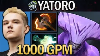 Faceless Void Dota 2 Gameplay Yatoro with 1000 GPM - TI12