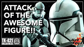 Hot Toys Clone Trooper MMS647 Unboxing and Review | Attack of the Clones