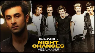 ILLAHI x NIGHT CHANGES (MEGA MASHUP) | Gravero & Happy Pills