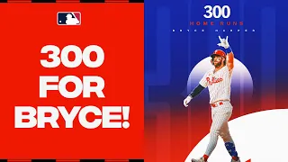 Bryce Harper’s 300th career home run was CLUTCH!