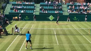 Stefanos Tsitsipas vs Karen Khachanov Grass Highlights | Court Level View