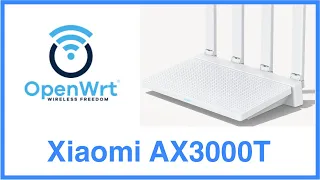 [John] Install OpenWrt on AX3000T the latest Xiaomi WiFi Router