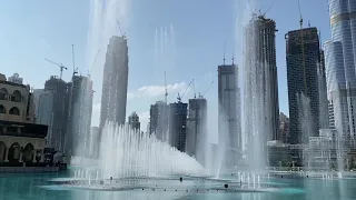 Dubai Fountains - Rashed Al Majid song “Dubai is out of this world”