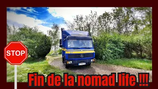 # 378 Fin de la nomad life ! #nomadlife #vanlife #truckcamper