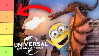 Universal Studios Orlando Ride TIER LIST