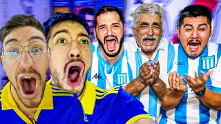 Boca 3 Racing 1 | Reacciones de amigos | Liga Profesional 2023