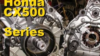 CX500 V Twin 4 Stroke Series - Part 9 Gearbox removal