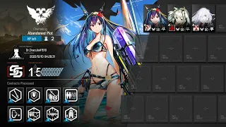 [Arknights] CC#9 Deepness Day 3 Abandoned Plot Risk 15(Max) 3 OP clear