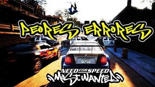 RECOPILACIÓN de ERRORES FEOS en NFS MOST WANTED (2005)